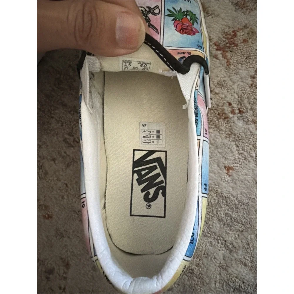vans slip on sneaker - La Loteria 6.0 womens or 4.5 mens